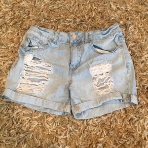 Ripped shorts from forever 21